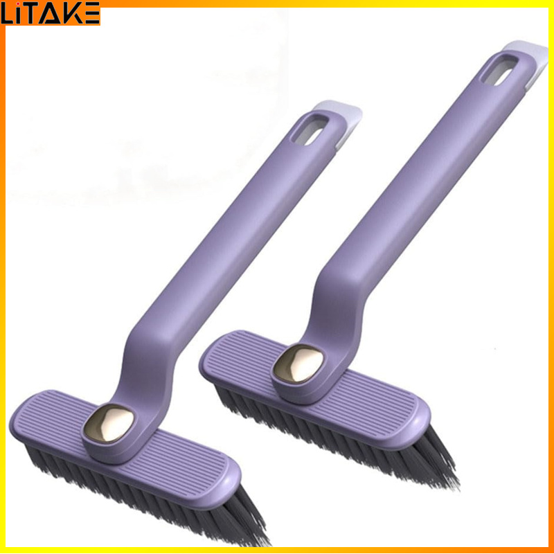 Litake Brightly Multi-function Rotating Crevice Cleaning Brush With 360-degree Rotating Head Household Cleaning Brushes No Dead Corners Kitchen Cleaning Brushes ราคา 38 บาท*ส่งฟรี